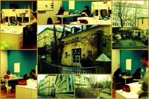 my office BookRix in Munich, Germany